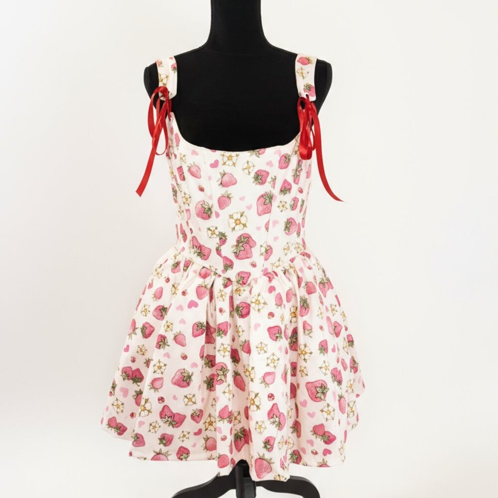 Lady Bug Coset Mini Dress